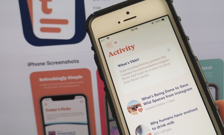 Tonic is Canopy's first app