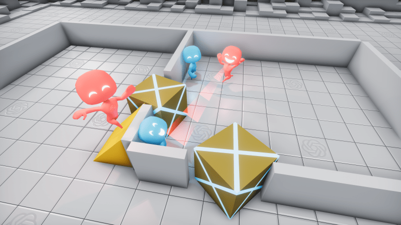 OpenAI hide-and-seek