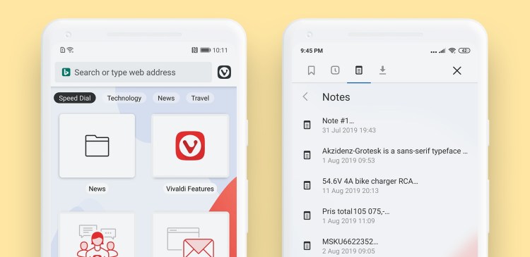 Vivaldi for Android 