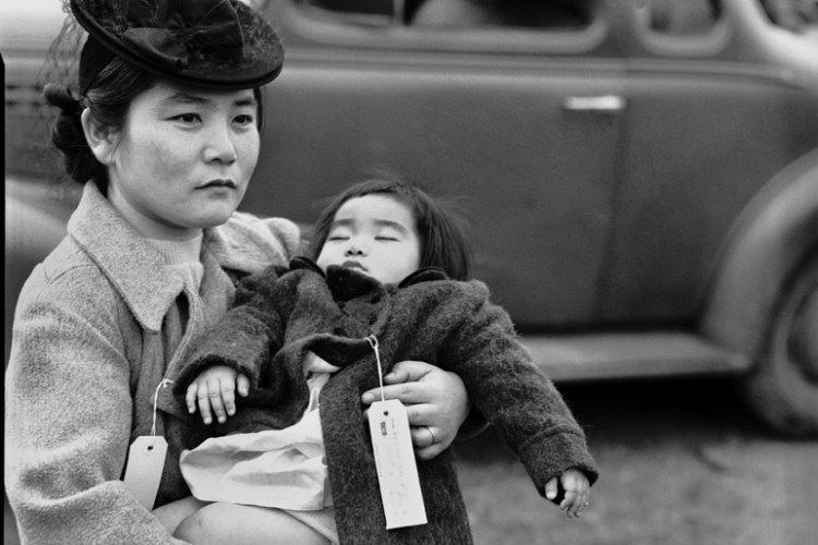 Japanese Americans wore identification tags ahead of the incarceration.