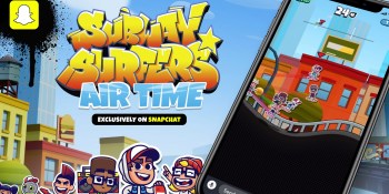 Snapchat’s latest mobile game is Subway Surfers Airtime from Sybo Games