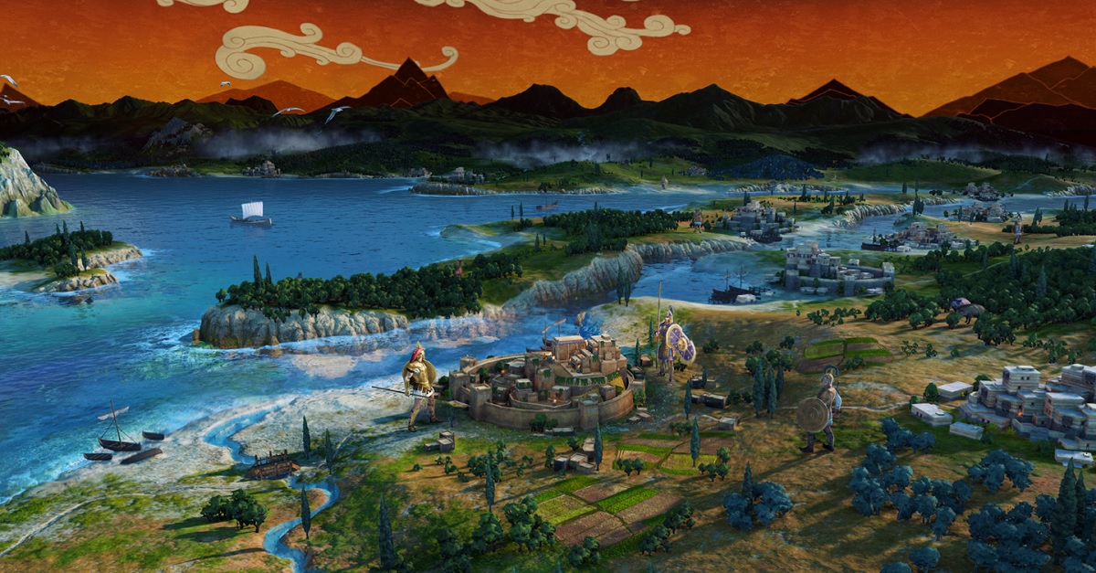 Battles will take place across the Aegean in Total War Saga: Troy