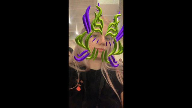 3D Paint on a selfie