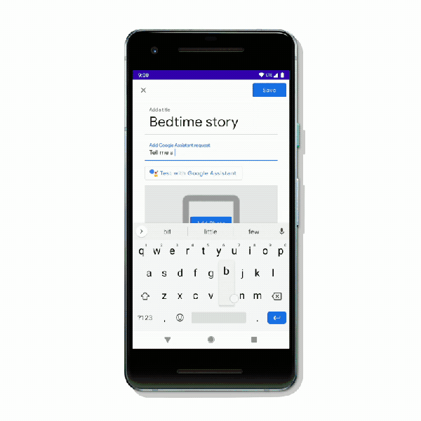 Google Assistant Blocks