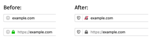 Firefox identity icons
