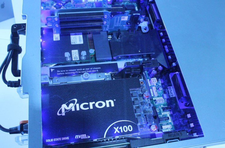 Micron makes memory devices like 3D Xpoint memory.