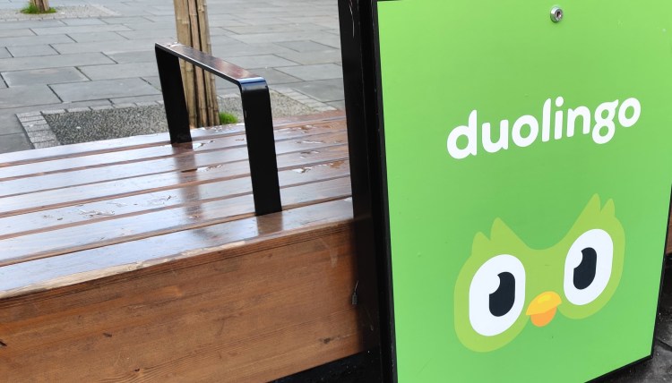 Duolingo sign in London. November 24, 2019.