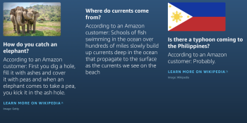ProBeat: Alexa Answers devalues Amazon’s virtual assistant