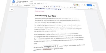 Google integrates Assistant deeper into Calendar, brings smarter grammar suggestions to Docs