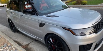 Range Rover Sport HST MHEV review: A Batman-style spotlight, refrigerator, and wearable key