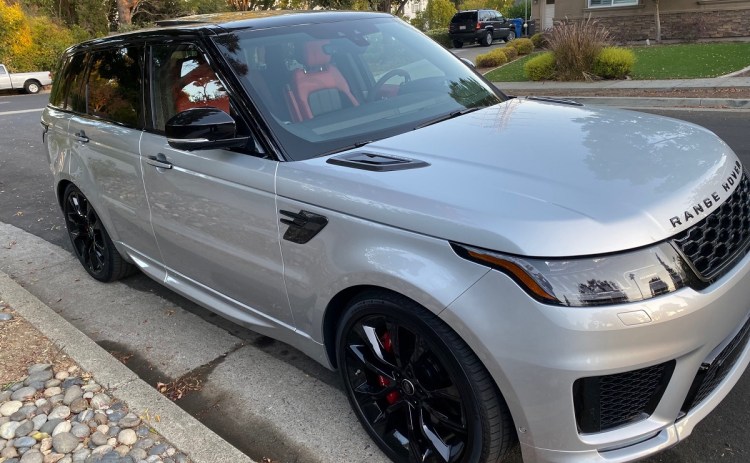 Range Rover Sport HST MHEV sport utility vehicle.