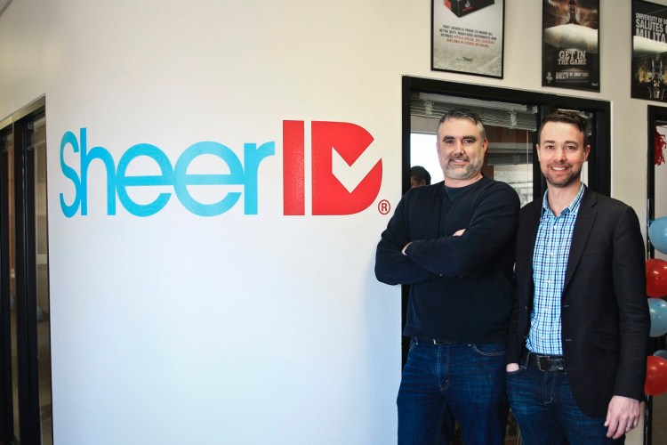 SheerID CEO Jake Weatherly (left) and xx.