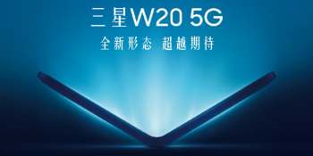 China Telecom teases Samsung W20 5G folding phone for November 2019