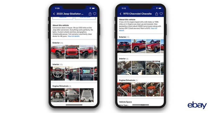 eBay Motors App