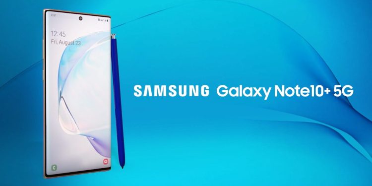 Samsung's Galaxy Note10+ 5G for AT&T.