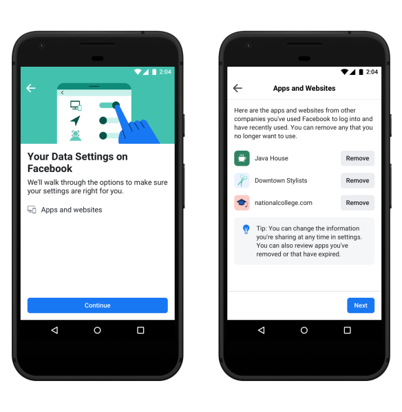 Facebook Privacy Checkup