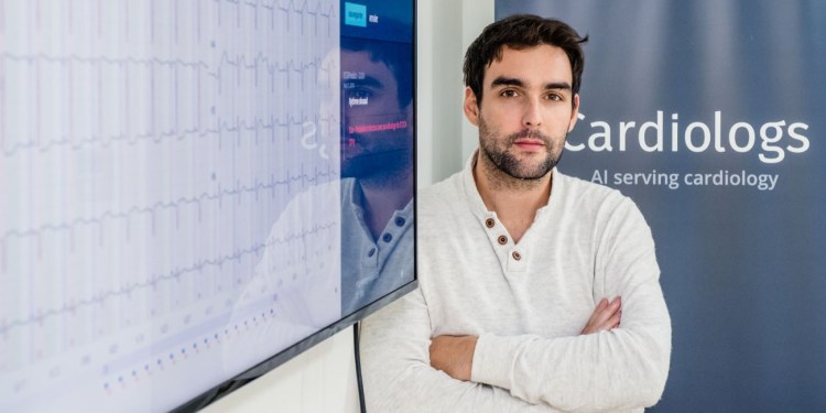 Cardiologs cofounder and CEO Yann Fleureau