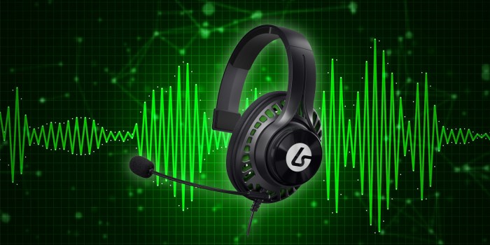 The LucidSound LS1X chat mic. 