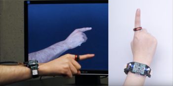 Researchers show AuraRing, a low-power 5DoF gesture ring and wristband