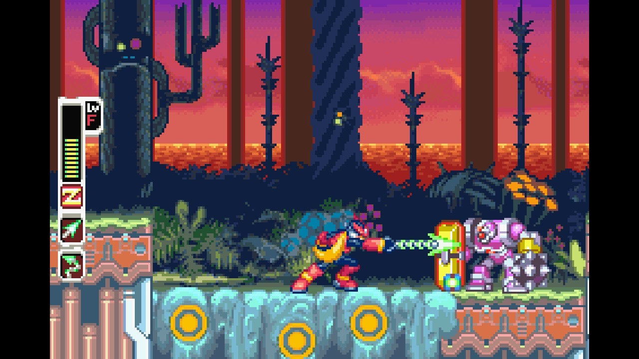 Zero has access to a lot of weapons throughout the series.
