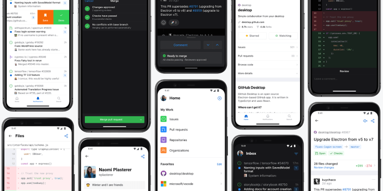 GitHub for Android and iOS